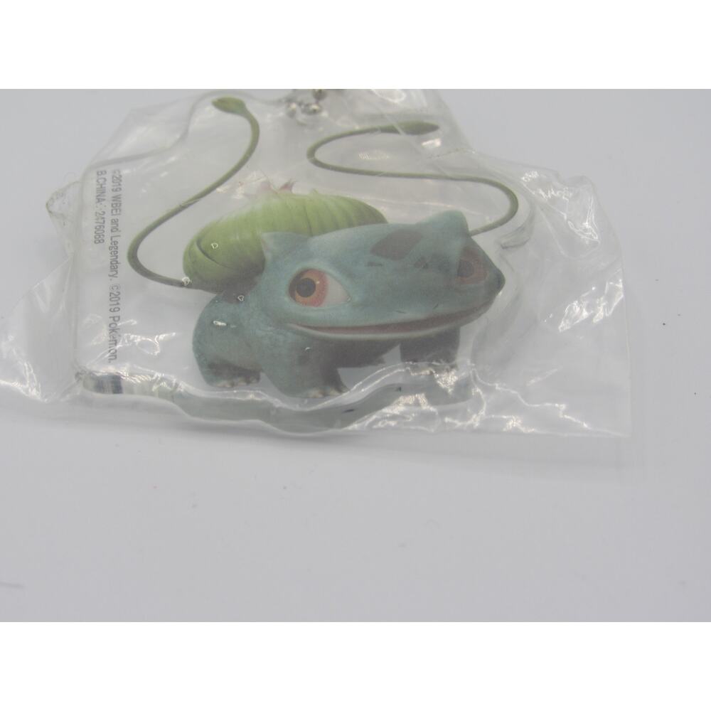 NEW Sealed Bulbasaur Acrylic Keychain Pokemon Detective Pikachu 2019 Nintendo